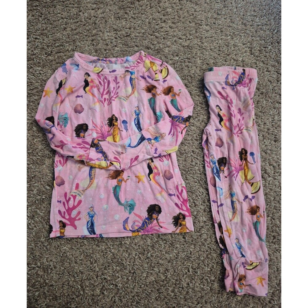 Posh Peanut Disney the Little Mermaid pj set size 2T